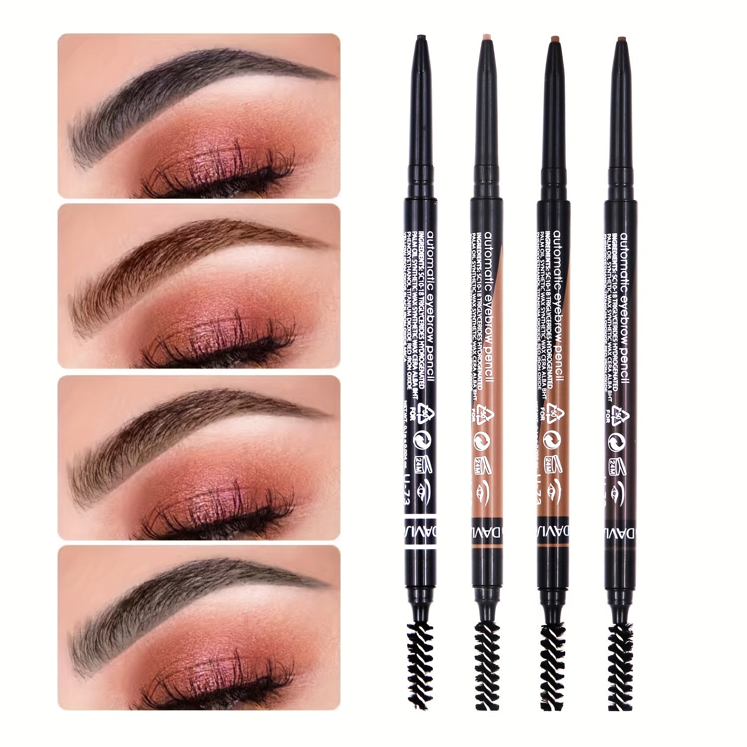 1 5mm Ultra fine Eyebrow Pencil Long lasting Eyebrow Makeup 4 Colors