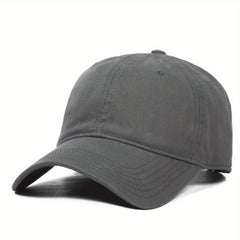 Adjustable Distressed Cotton Baseball Cap Vintage Washed Plain Blank Hat