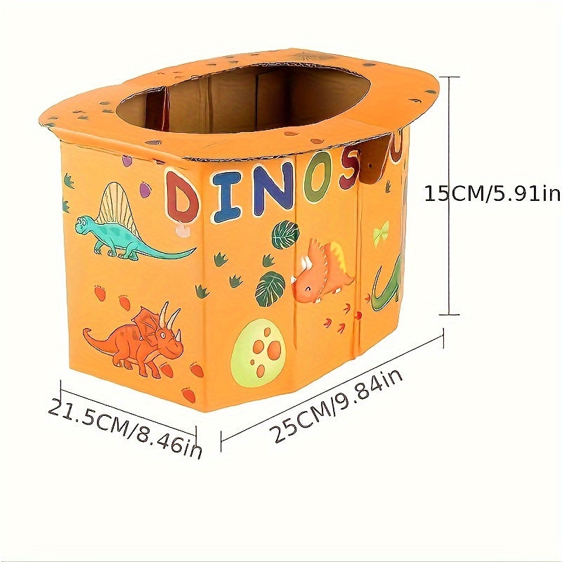 1pc Cartoon Folding Disposable Outdoor Toilet