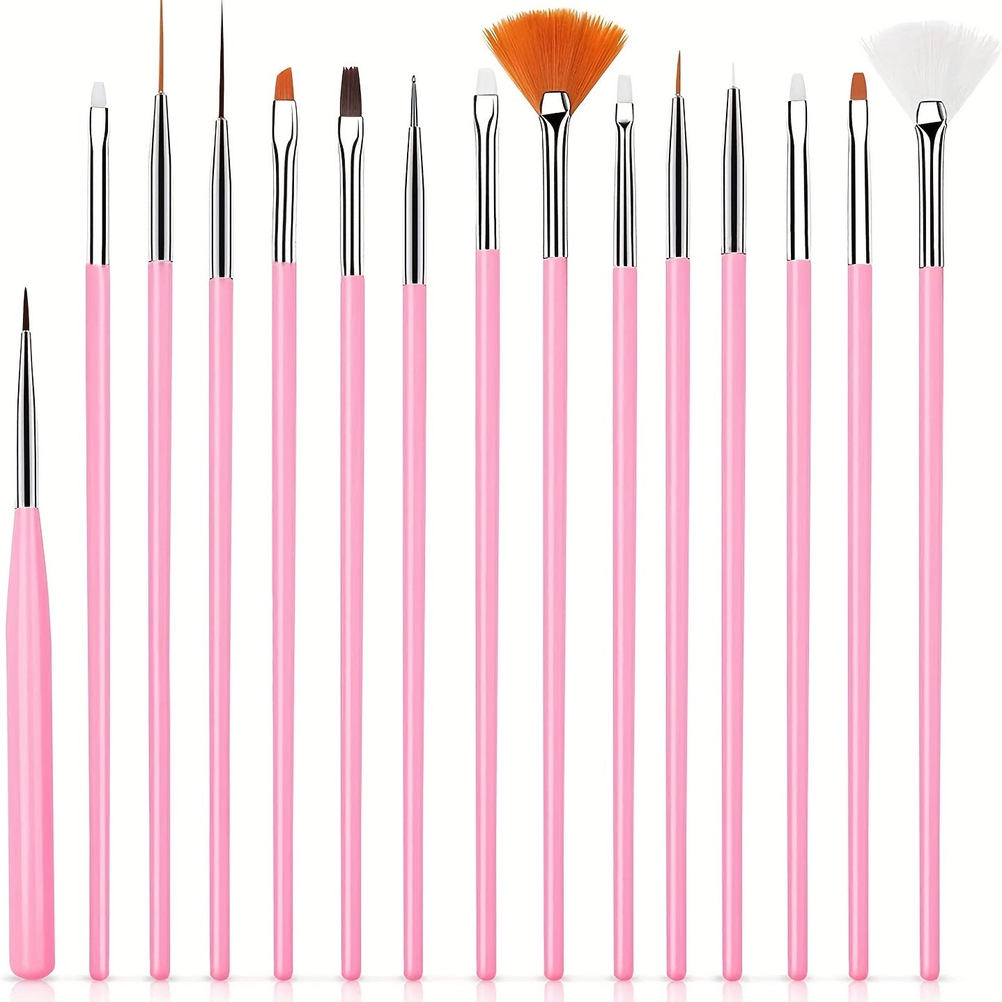15pcs Nail Painting Brushes Nail Art Brushes Nail Art Tool