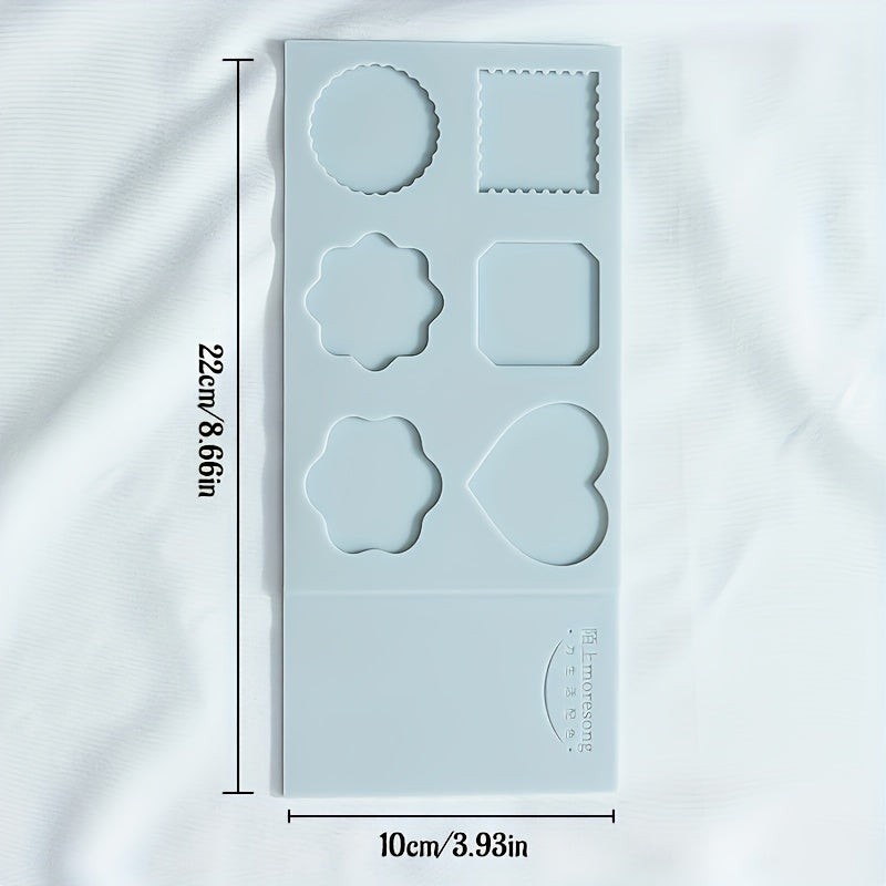 1 Pc Silicone Stamp Pad for DIY Crafts