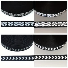 Grosgrain Reflective Ribbon 2 Yards Roll For DIY Crafts Sewing
