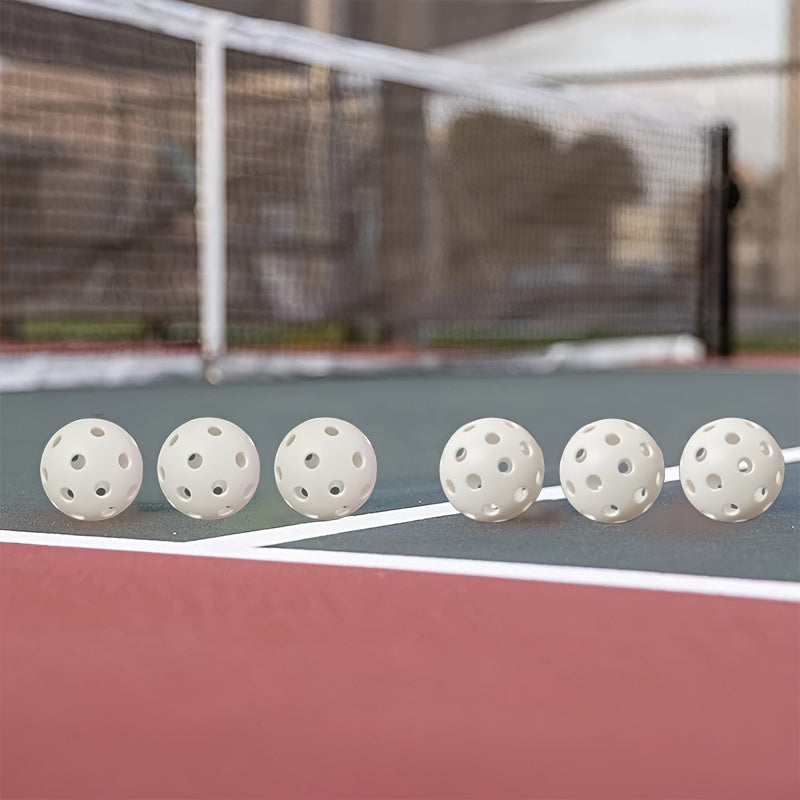 6pcs Pickleball 40 Holes 26g Pick ball Set 3pcs 40 3pcs 26 hole Pickle Ball