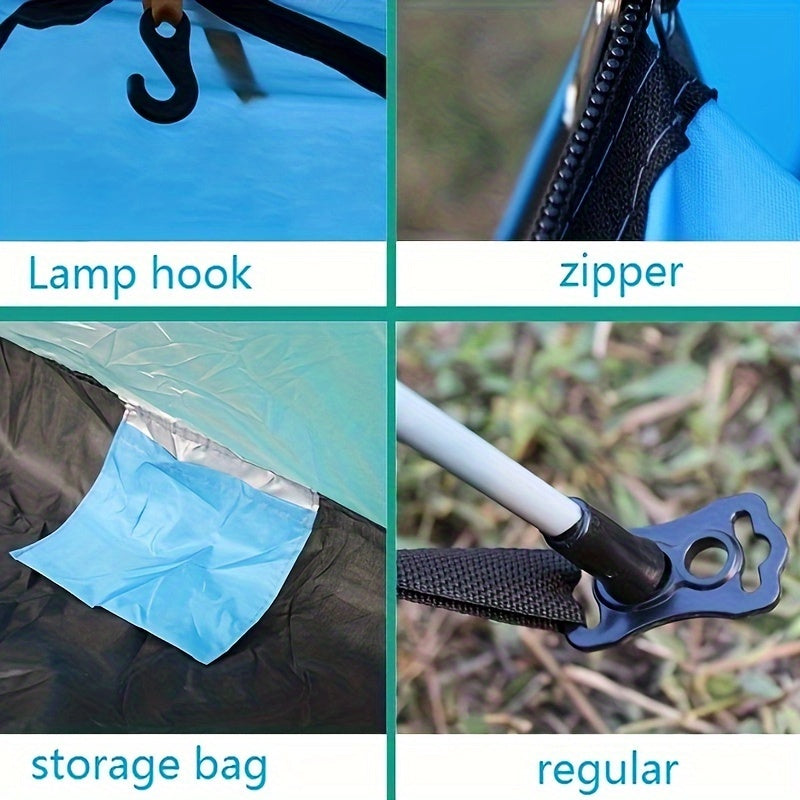 Durable Automatic Sunshade Waterproof Tent for Outdoor Camping Beach Picnic