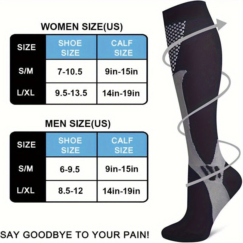 Men's Compression Sport Socks for Basketball Football