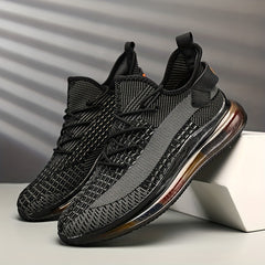 Men's Lightweight Lace-Up Sneakers for Running
