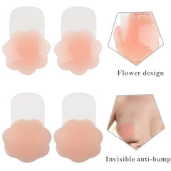 Invisible Stick On Lift Bra Strapless Seamless Push Up Self Adhesive Bra