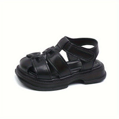 Girl's Low Top Sandals Hood Loop Summer Beach Shoes