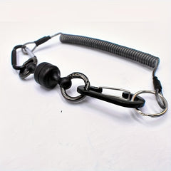 Multifunctional Magnet Keychain Spring Rope Telescopic Keyring