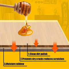 3pcs 120ml 360ml Beeswax Maintenance Wood Floor Care