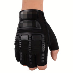 Men's Cycling Gloves Non slip Wear resistant Half Finger Protective Gloves