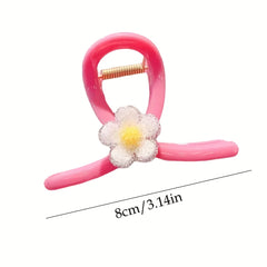 Plastic Strawberry Flowers Hair Clip Summer Hair Accessories Girls