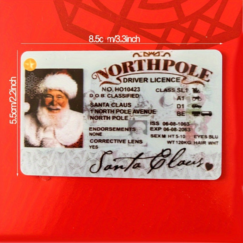 5pcs Xmas Santa Claus Driving Sled | Christmas Decoration