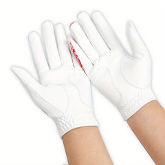 1 Pair Block Golf Gloves Non slip Breathable Grips Sports Golf Gloves