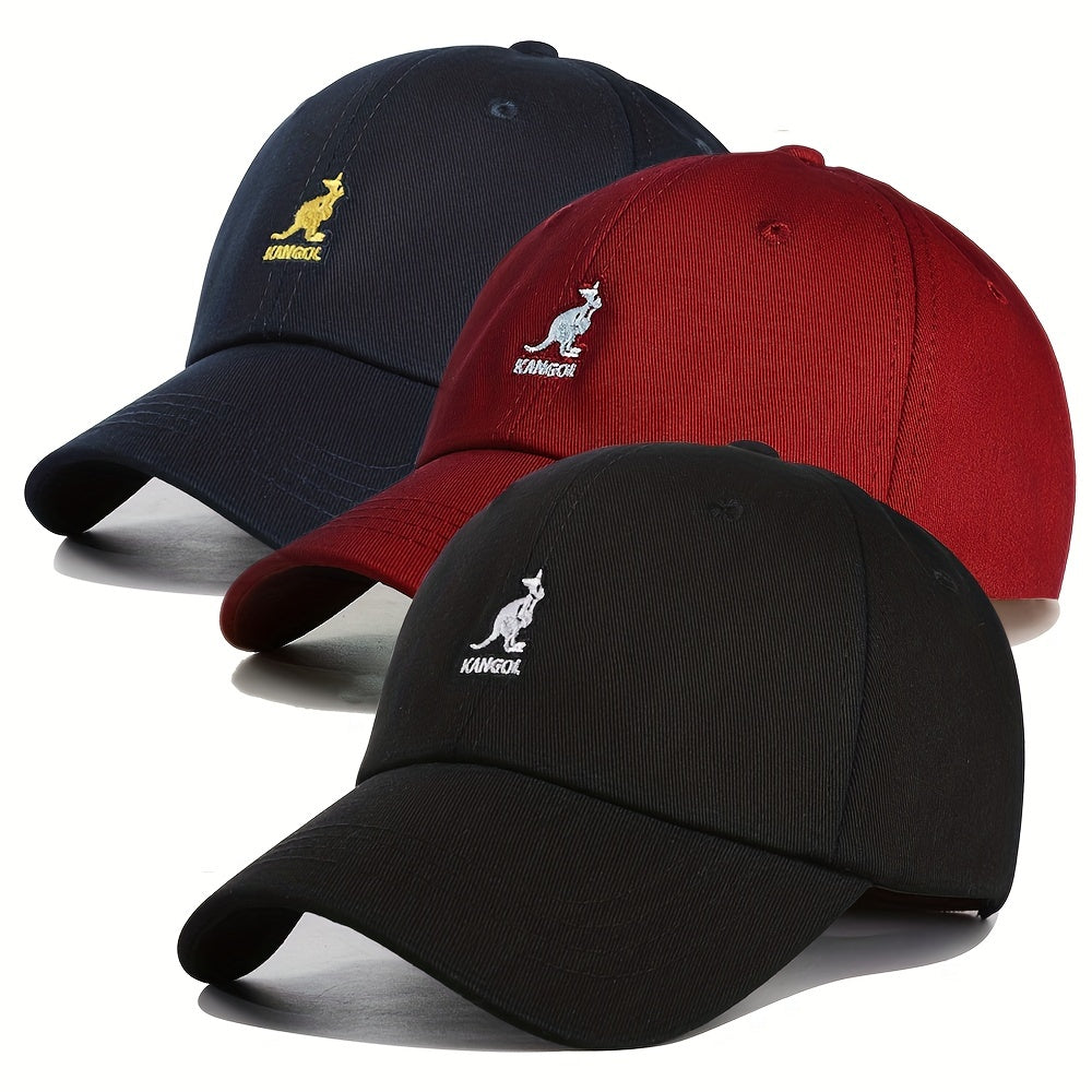 Animal Embroidery Baseball Cap Unisex Sun Hat Golf Dad Hat