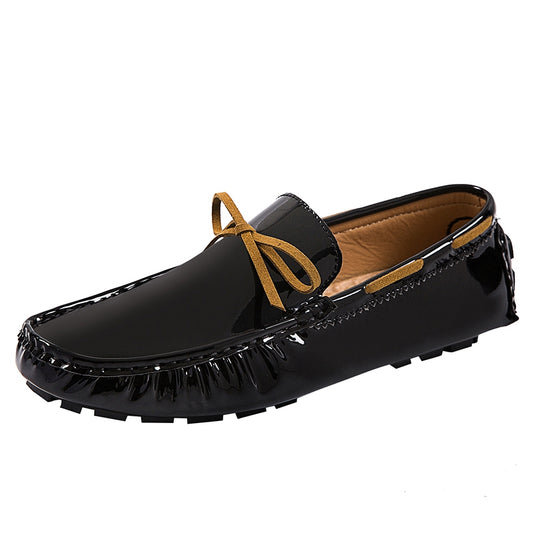 Women's Bowknot Slip On Loafers Solid Slip On Shoes