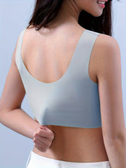 2pcs Lace Wireless Bras Soft & Comfy Tank Bra