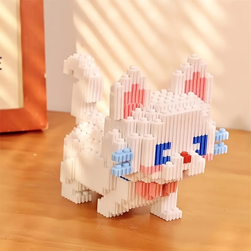 1500 Pet Cat Building Block Set for Kids 14 & Up