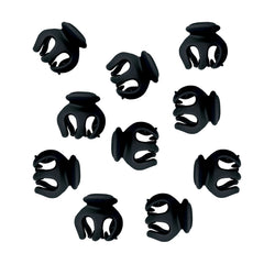 10pcs Mini Hair Claw Clips PVC Hair Accessories for Girls