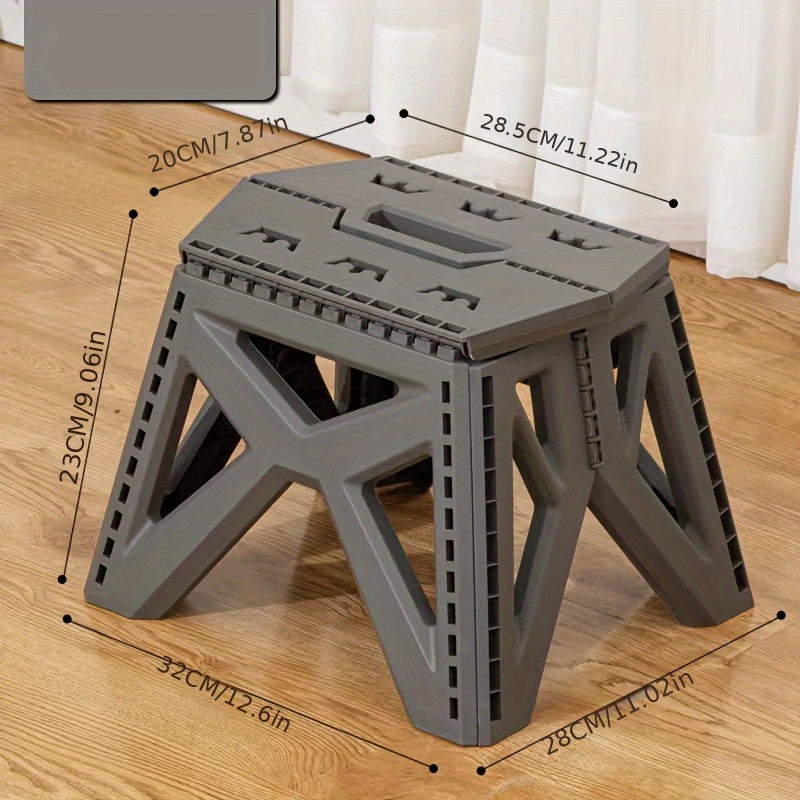 Portable Folding Stool for Fishing Camping Plastic Small Stool