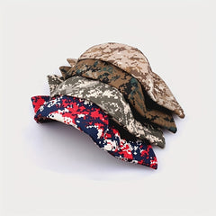 Camouflage Bucket Hat Outdoor Travel Hat Fishing Hat Male Basin Hat