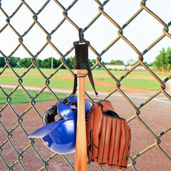 Baseball Softball Gear Hanger Bat Holder with Glove Clip and Helmet Hook