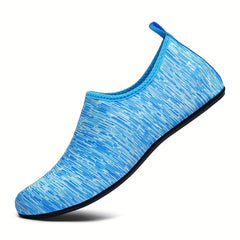 Colorful Stripe Water Socks Quick Drying Slip On Beach Barefoot Shoes