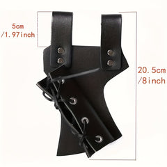 Renaissance Medieval Viking Costume Props PU Leather Belt & Sword Sheath