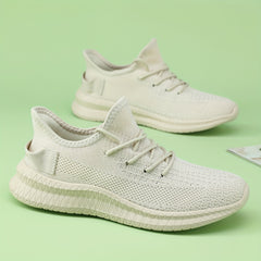 Mesh Breathable Running Sports Shoes Low Top Travel Walking Shoes