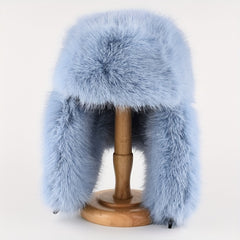 Mink Fleece Cap Couple Style Winter Plush Hat