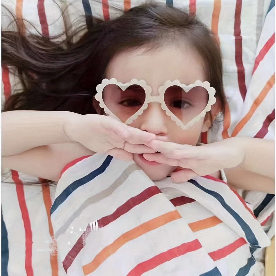Heart Shaped Sunglasses for Kids - High Fashion Statement