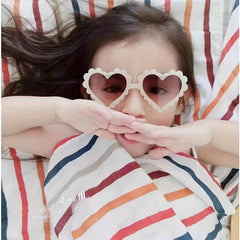 Heart Shaped Sunglasses for Kids - High Fashion Statement