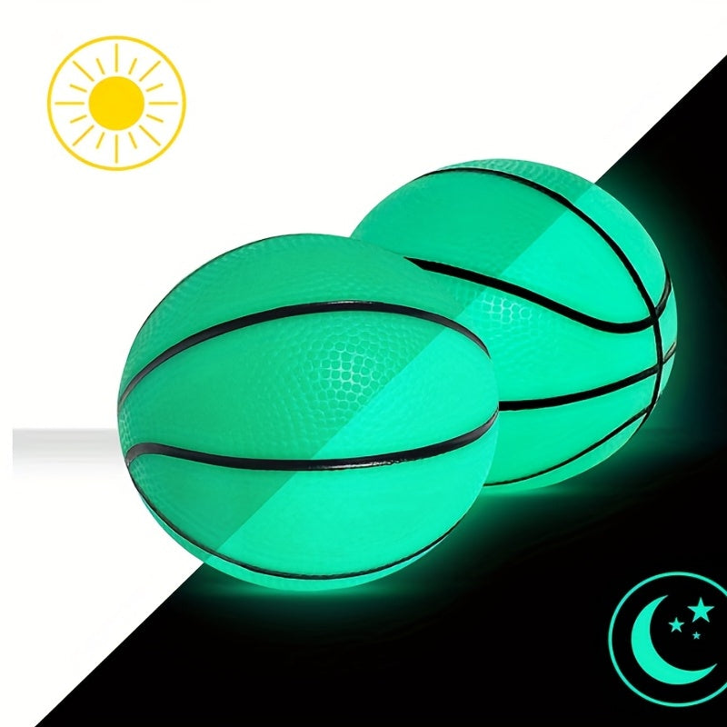 12 Glow In The Dark Mini Basketballs