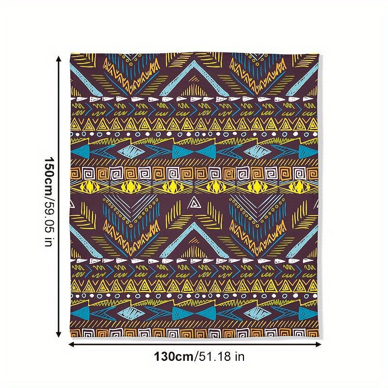 Bohemian Style Printed Blanket Soft And Warm Nap Blanket
