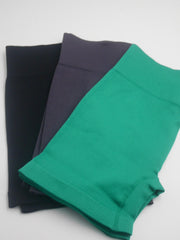 3pc High Waist Yoga Shorts Butt Lifting Biker Shorts