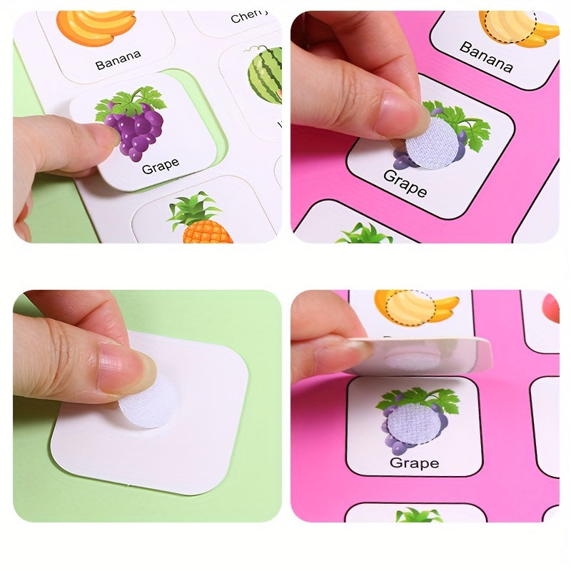 Quiet Book Pre School Learning Activity Sensory Toys Educational Toys