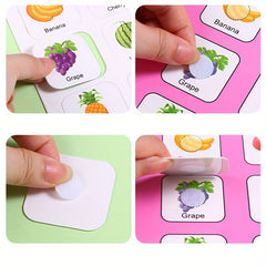 Quiet Book Pre School Learning Activity Sensory Toys Educational Toys