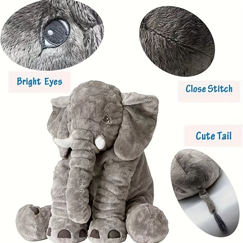 Elephant Plush Toy - Ideal for Kids & Teens - Soft & Cuddly - Great Gift Idea