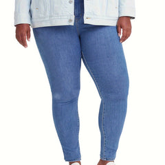 High Rise Stretch Slim Fit Jeans