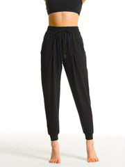 Women's Drawstring Sports Sweatpants for Active Lifestyle