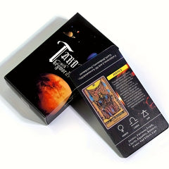 Beginner's Tarot Deck & Guidebook with Interactive Games