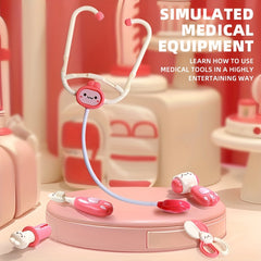 Kids Doctor Playset Medical Pretend Role Play Toy Suitcase Set