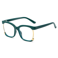 Metal Frame Blue Light Blocking Glasses Unisex