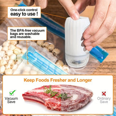 Mini Handheld Vacuum Machine for Food Storage Preservation