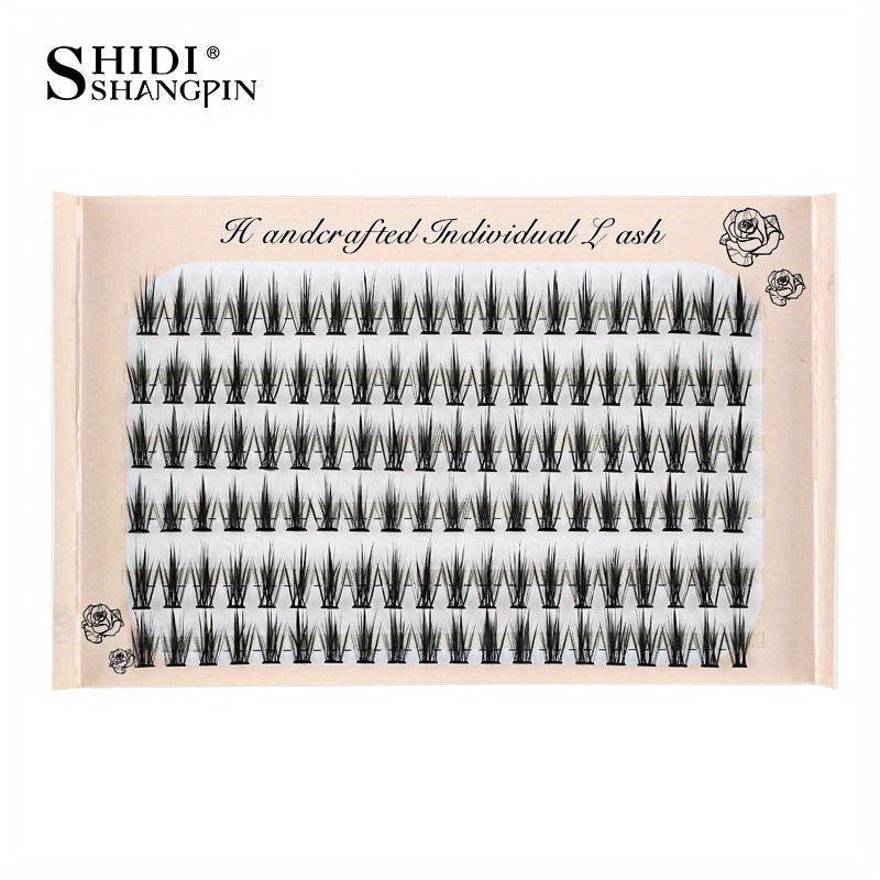 C Curling Natural Long Thick Individual Eyelashes