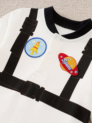 Astronaut Costume Long Sleeve Baby Bodysuit