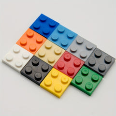 Christmas Architectural Bricks 20pcs Set 2X2 Wall Short Bricks