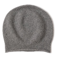 100% Cashmere Beanie Winter Hats Solid Knit Unisex Hat