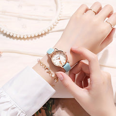Pointer Quartz Cat Watch For Girl Waterproof Gift