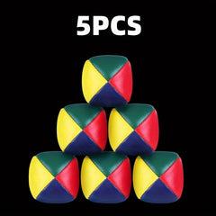 10PCS Juggling Balls Soft Durable Colorful Toy Game Mini Juggling Balls
